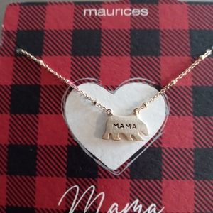 Maurices Mama Bear Necklace